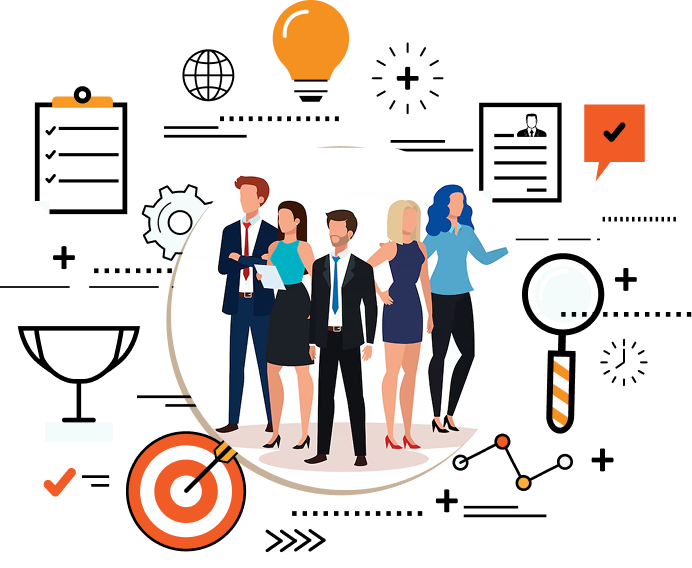 HR Team Illustration