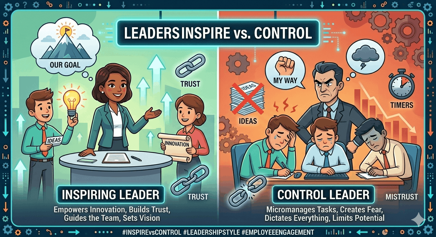 Leaders Who Inspire vs Leaders Who Control cover image - HR Vinda blog