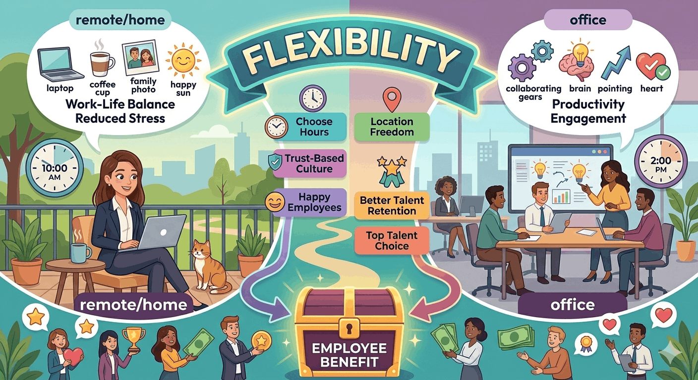 Why Flexibility Is the New Employee Benefit cover image - HR Vinda blog