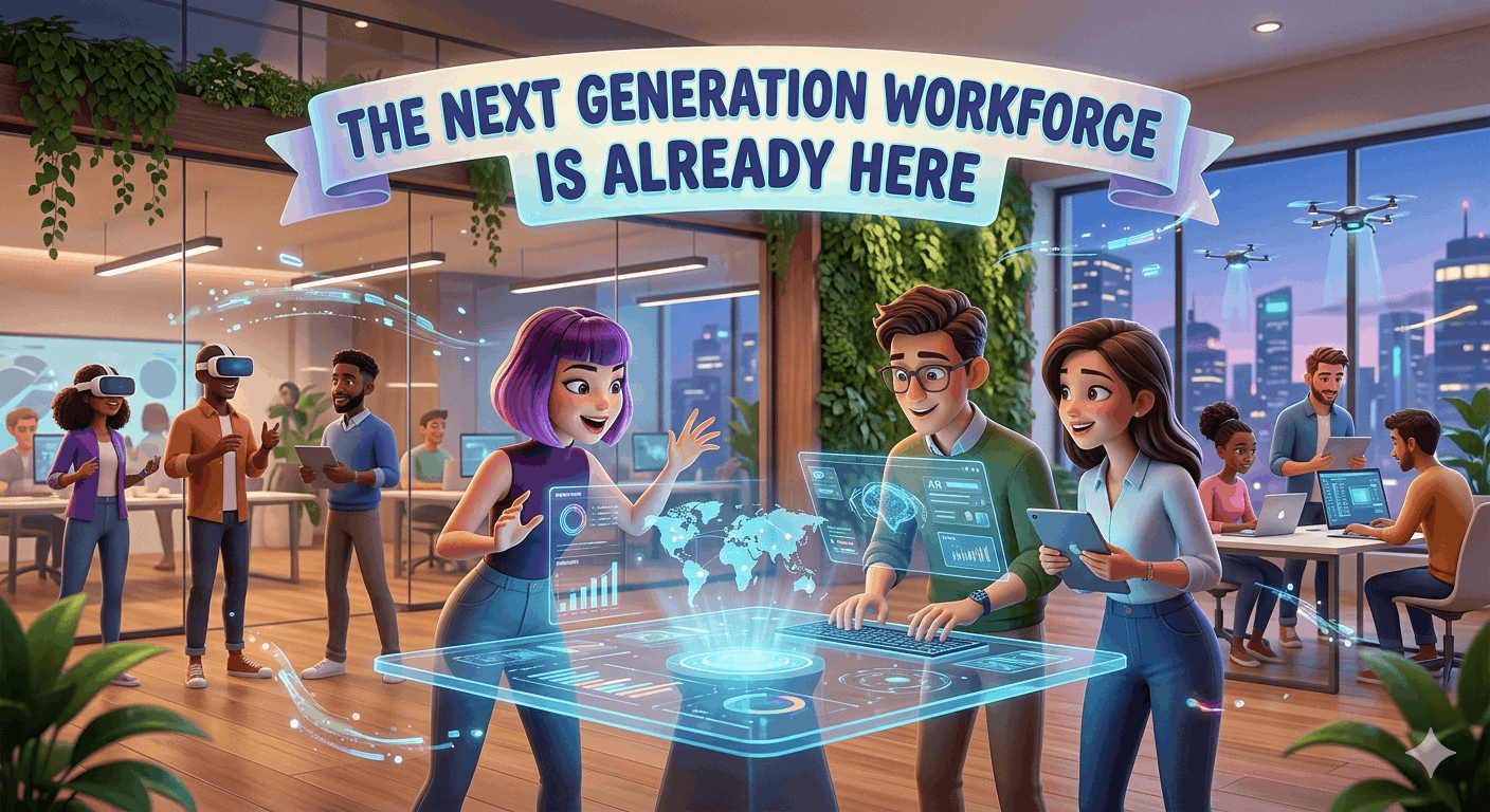 The Next Generation Workforce Is Already Here cover image - HR Vinda blog