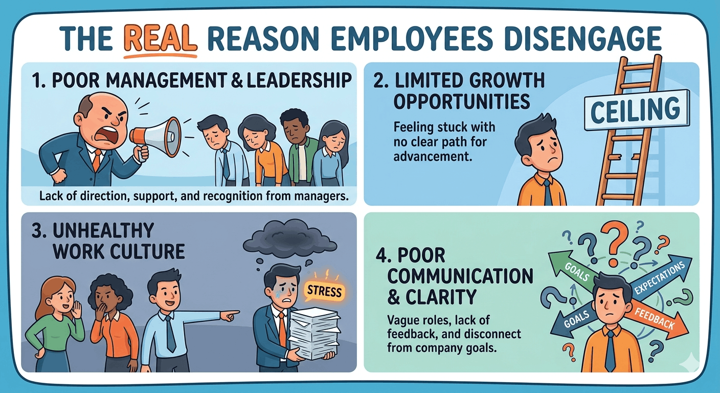 The Real Reason Employees Disengage cover image - HR Vinda blog